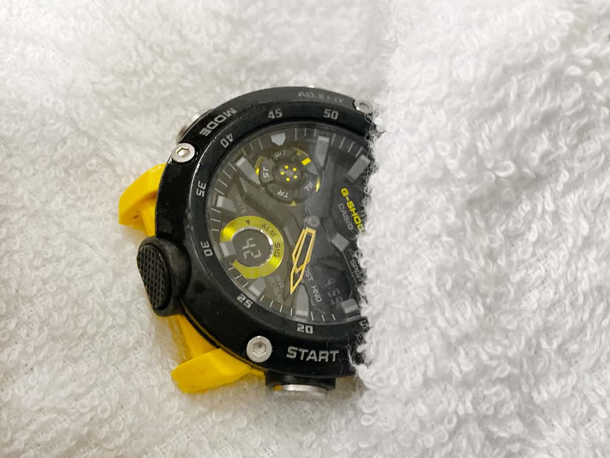 乾燥|【G-SHOCKメンテナンス】ガチ汚れしたG-SHOCKはどれくらいキレイになるのか?自己流でクリーニングしてみました